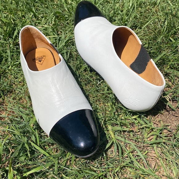 John Fluevog amazing two-tone shoes, size 8 - Picture 3 of 16